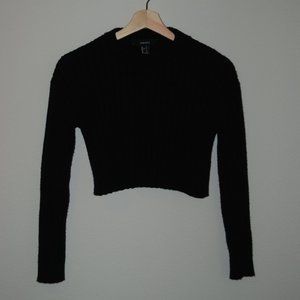 forever 21 crop sweater S